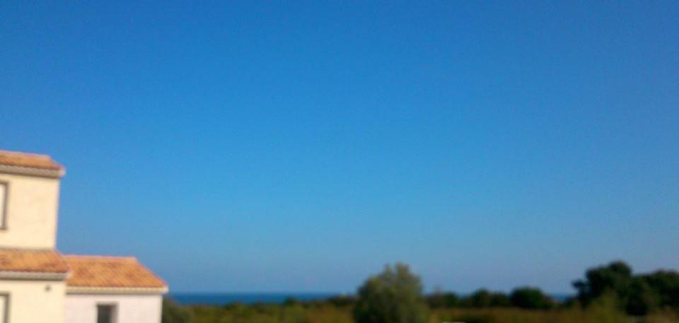 Villa T3 Bord De Mer - Vue Mer A 500 M De La Plage- Piscine Chauffee A Casetta Di A Spiaggia Cervione Eksteriør bilde